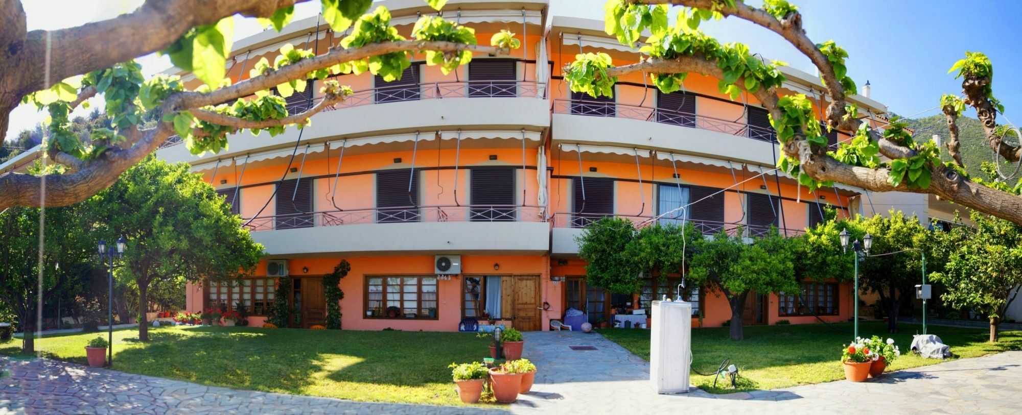 Pharos Rooms Ília Exterior foto